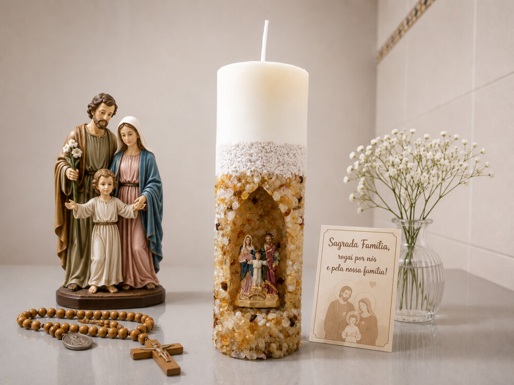 Vela oratória aromatizada Sagrada família
