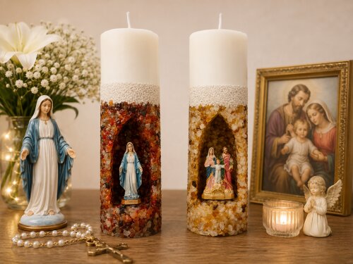 Vela oratória aromatizada Nossa Senhora das Graças