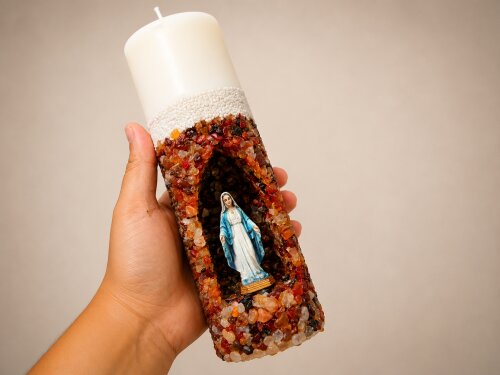 Vela oratória aromatizada Nossa Senhora das Graças