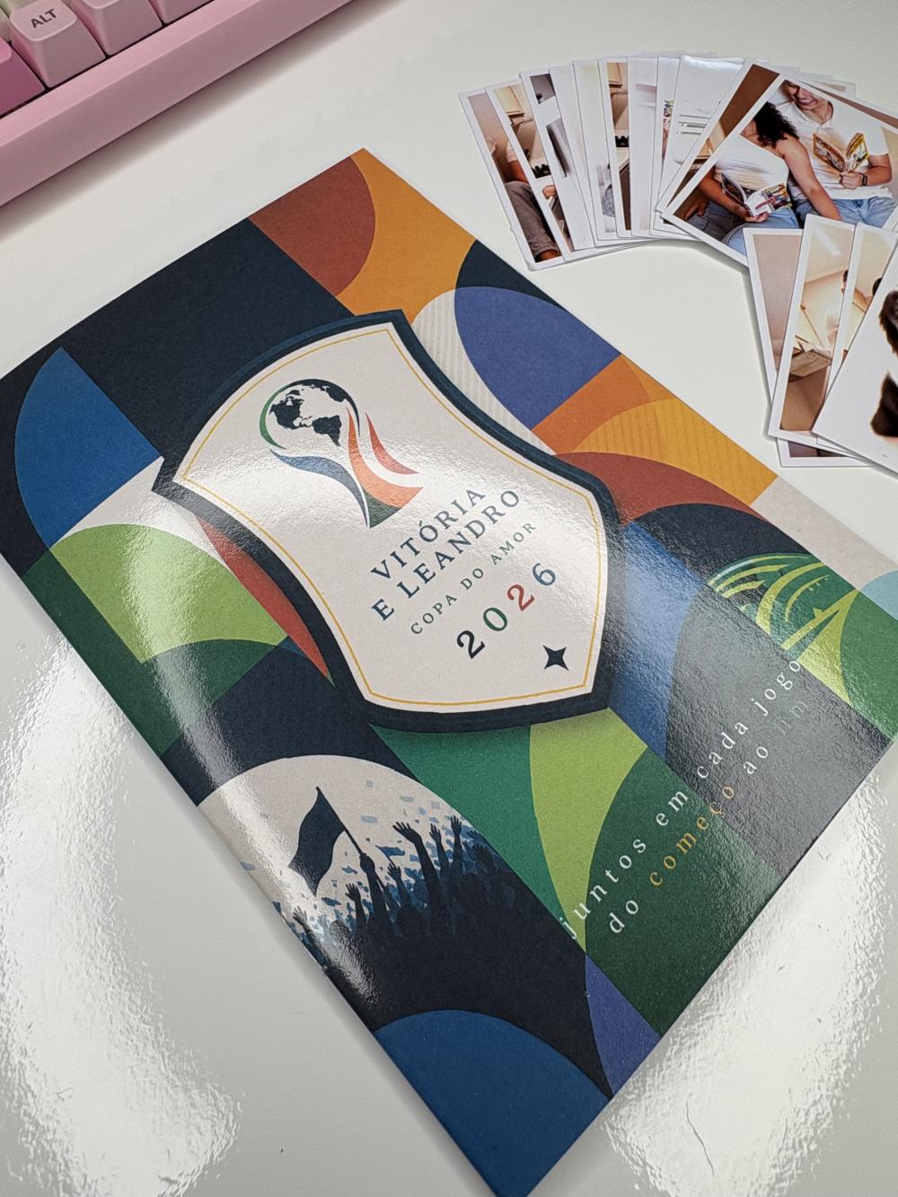 Álbum de Figurinhas Personalizado Presente Namorado Aniversário