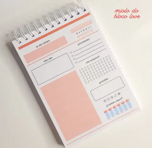 Planner Diário Love