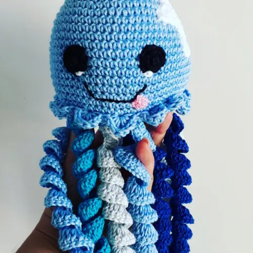 Polvo amigurumi