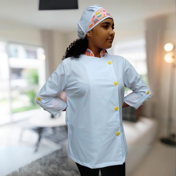 Avental Doma Feminina Estilo e Autoridade na Cozinha