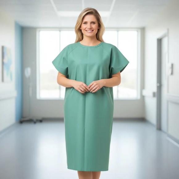 Camisola Hospitalar Fechamento Costas