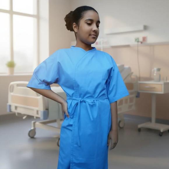 Camisola Hospitalar Fechamento Frontal