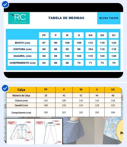 Conjunto Manga Tulipa Estilo Cirúrgico de Alto Nível