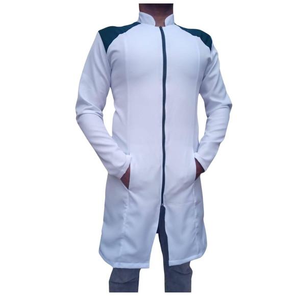 Jaleco Masculino Slim Beleza e Bem-estar em Uma Única Peça!
