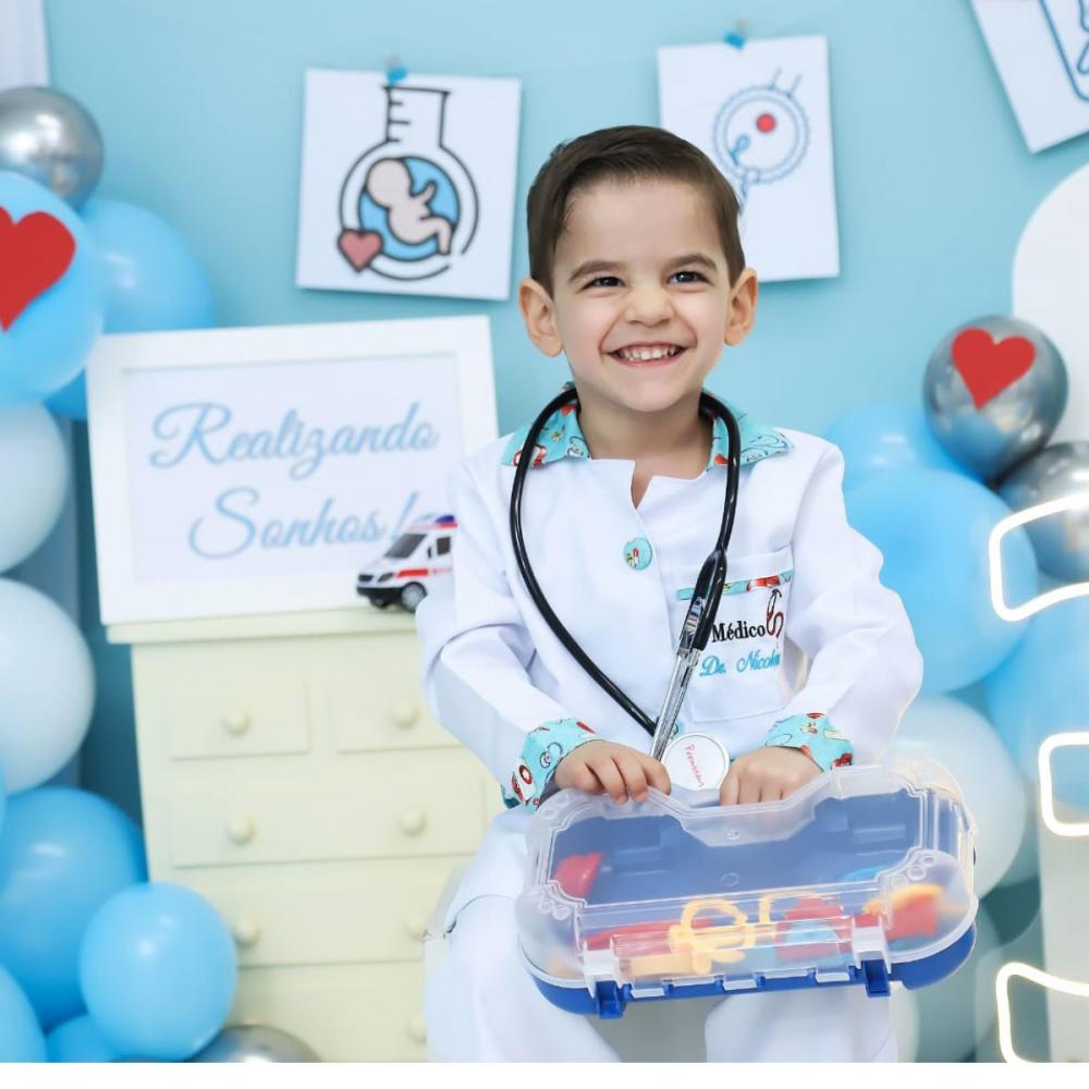 Jaleco Infantil Transforme a Imaginação em Estilo!