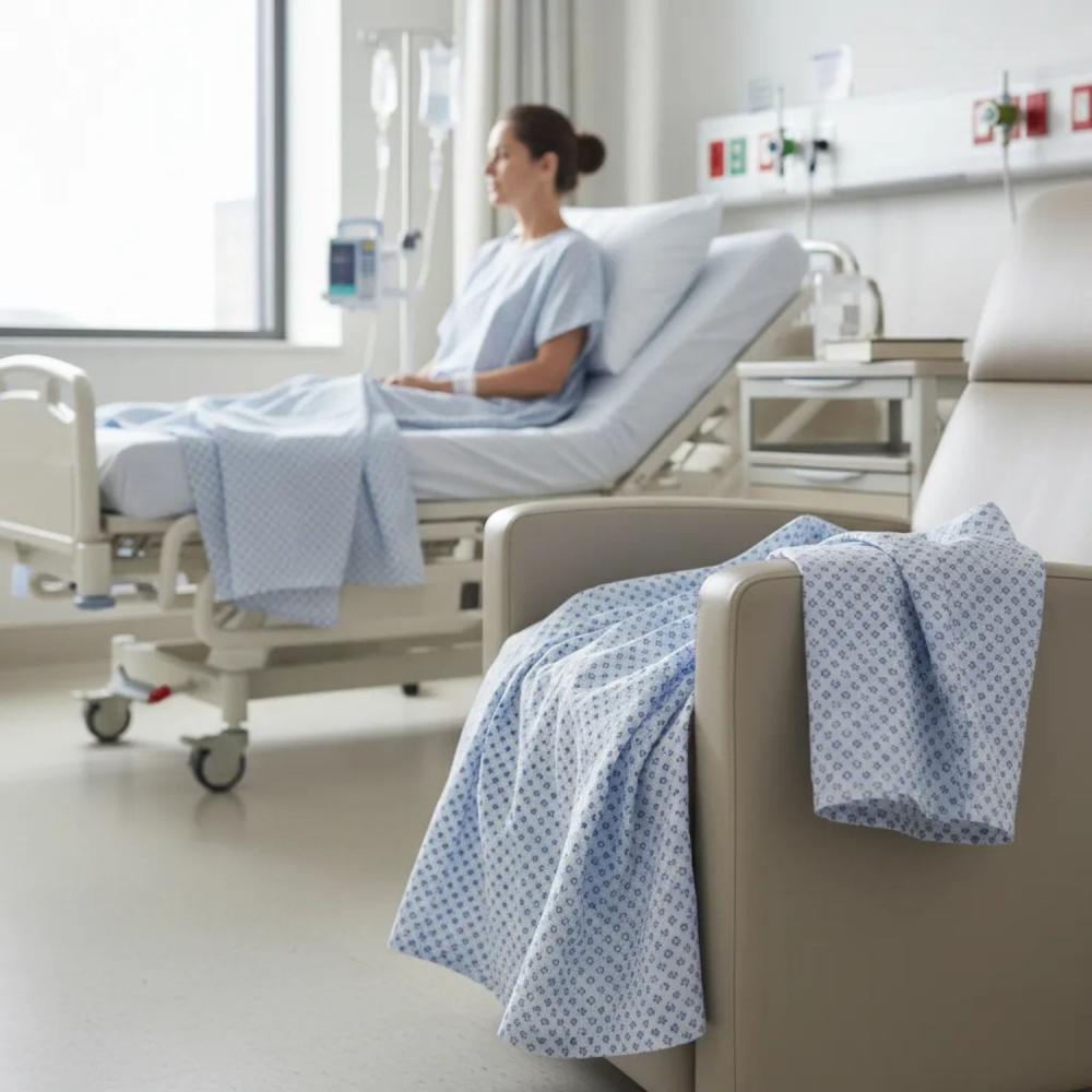 Camisola Hospitalar Fechamento Frontal