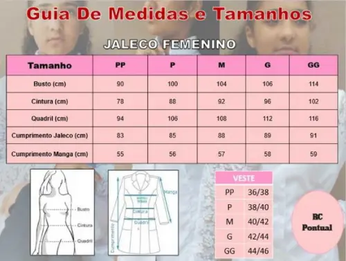 JALECO TEMAS FLORAL