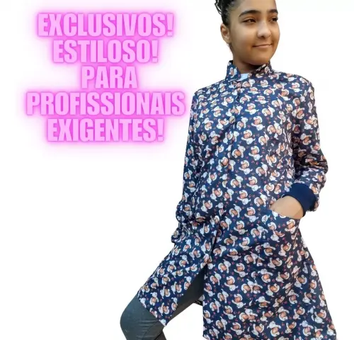 Jaleco Todo Estampado