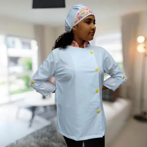 Avental Doma Feminina Estilo e Autoridade na Cozinha