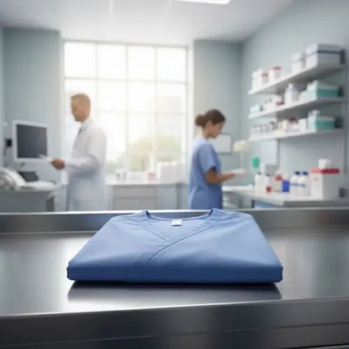 Camisola Hospitalar Fechamento Frontal
