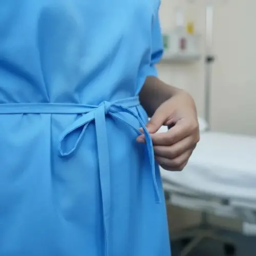 Camisola Hospitalar Fechamento Frontal
