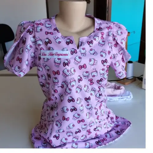 Conjunto Cirúrgico Manga Tulipa para Profissionais Exigentes