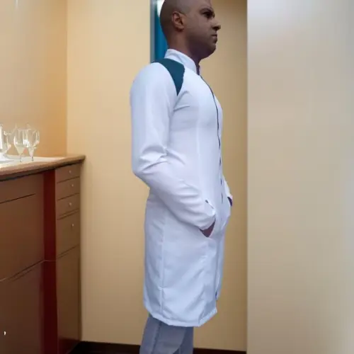 Jaleco Masculino Slim Elevando Seu Padrão Profissional!