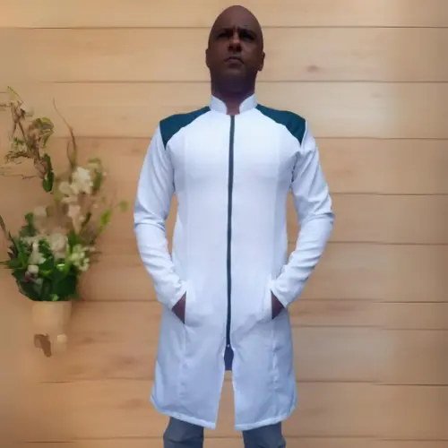 Jaleco Masculino Slim Elevando Seu Padrão Profissional!