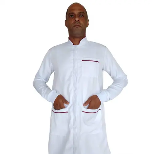 Jaleco Masculino Tradicional Atemporal e Elegante.