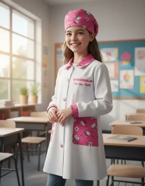 Jaleco Infantil Transforme a Imaginação em Estilo!