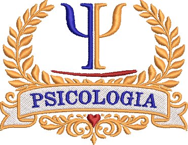 Logo Psicologia Bordado Computadorizado Arquivo Digital