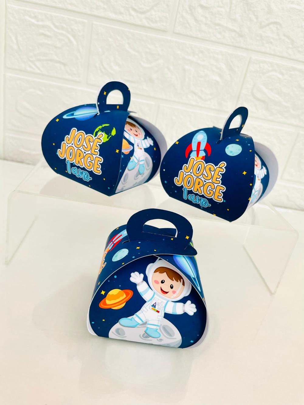 Porta Bombom / Mini Brownie Astronauta