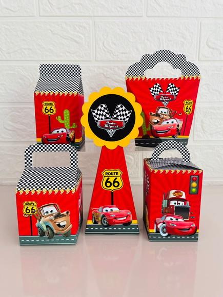 20 Caixas Carros Mcqueen - Pegue e Monte