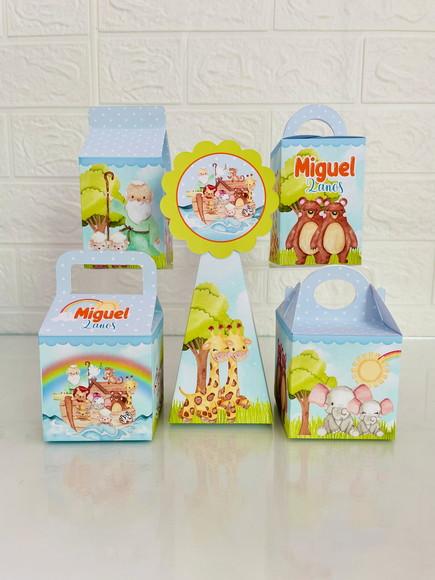 20 Caixas Arca de Noé - Pegue e Monte