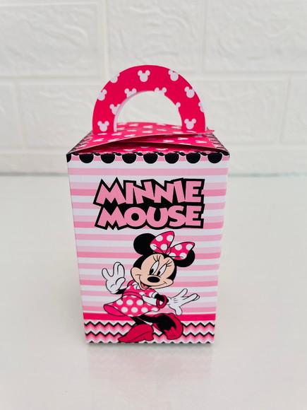 20 Caixas Minnie Rosa - Pegue e Monte