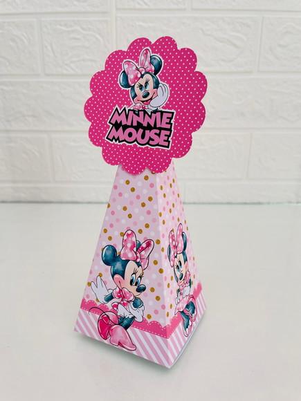 20 Caixas Minnie Rosa - Pegue e Monte
