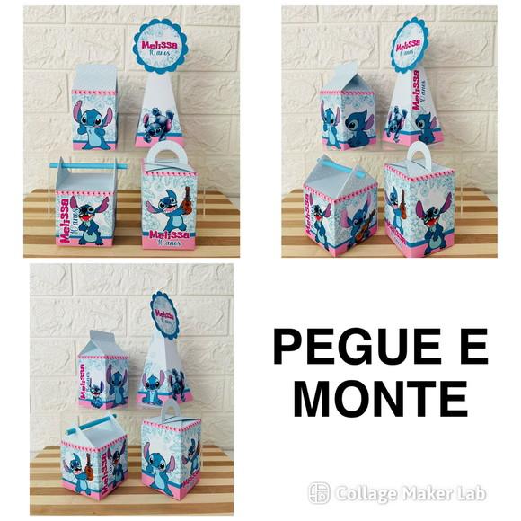 20 Caixas Stitch - Monte Sua Caixa