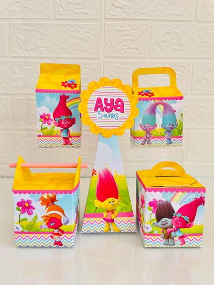 20 Caixas Trolls - Pegue e Monte