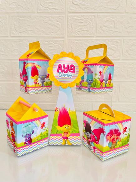 20 Caixas Trolls - Pegue e Monte