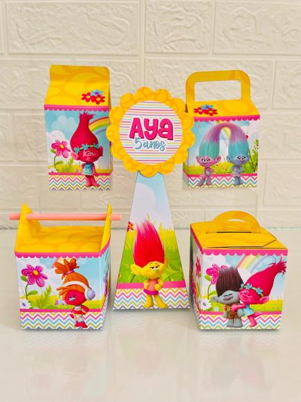20 Caixas Trolls - Pegue e Monte