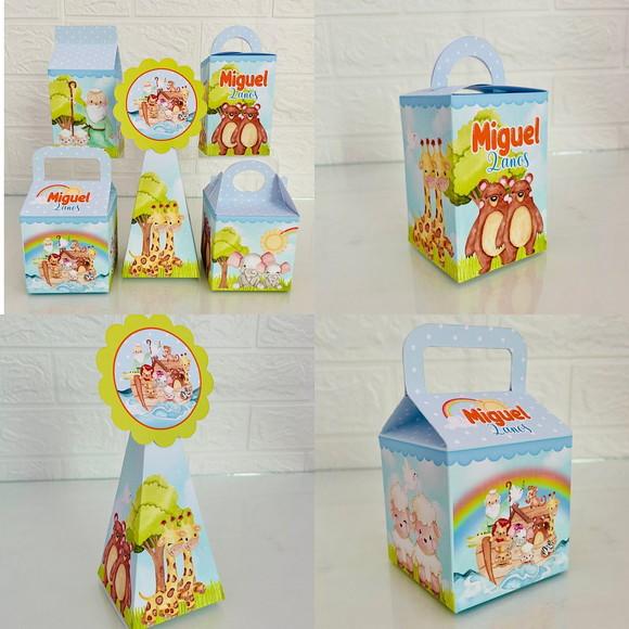 30 Caixas Arca de Noé - Pegue e Monte