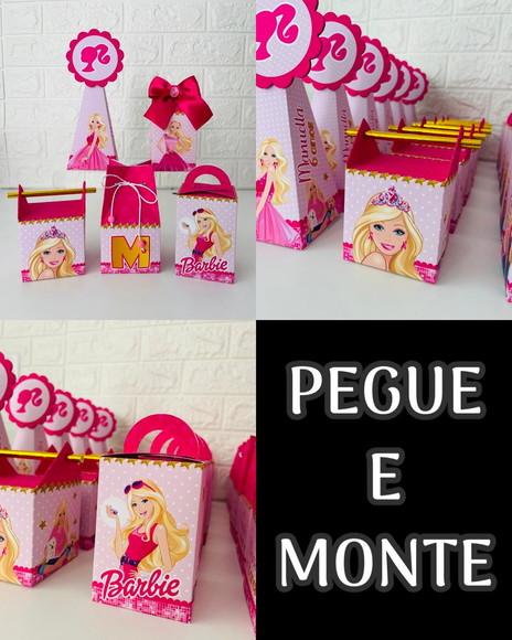 30 Caixas Barbie - Monte Sua Caixa