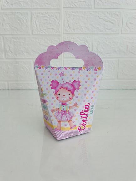 30 Caixas Circo Rosa - Pegue e Monte