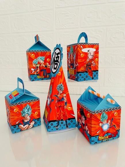 30 Caixas Dragon Ball - Pegue e Monte