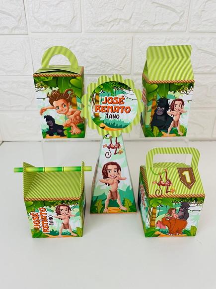 30 Caixas Tarzan - Pegue e Monte