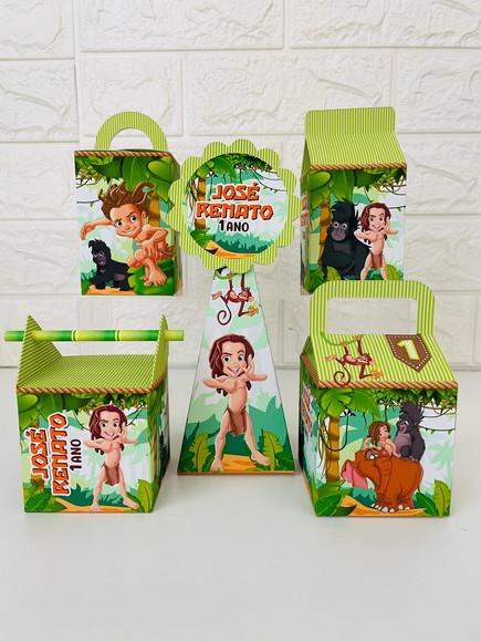 50 Caixas Tarzan - Pegue e Monte