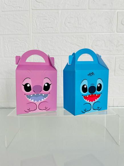 Maletinhas Stitch e Angel- Pegue e Monte