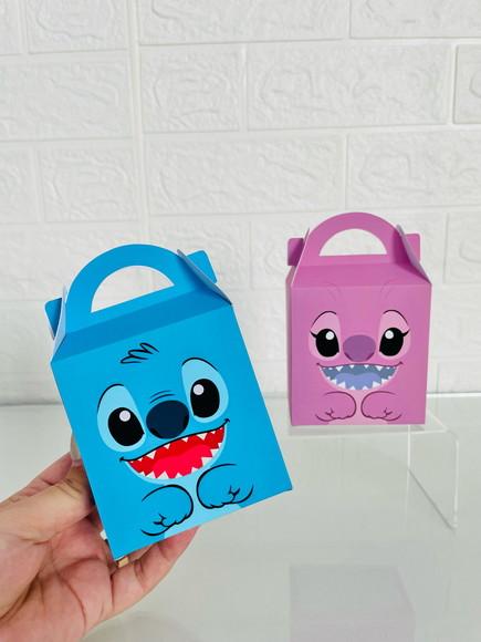 Maletinhas Stitch e Angel- Pegue e Monte