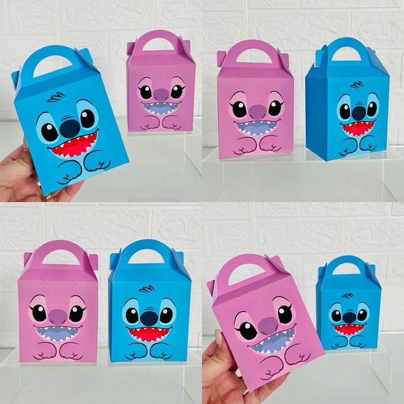 Maletinhas Stitch e Angel- Pegue e Monte