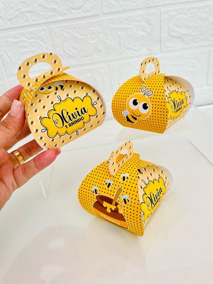 Porta Bombom / Mini Brownie Abelhinha