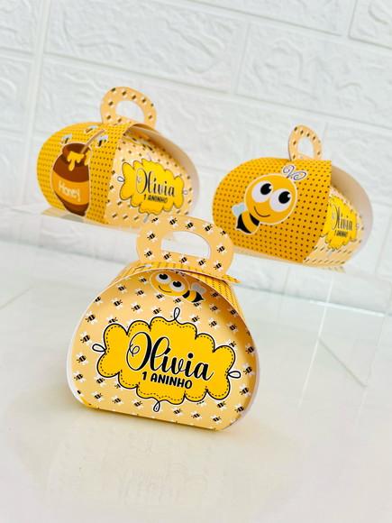 Porta Bombom / Mini Brownie Abelhinha
