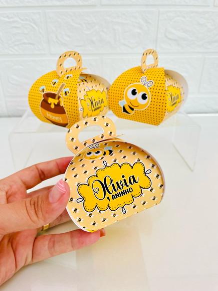 Porta Bombom / Mini Brownie Abelhinha