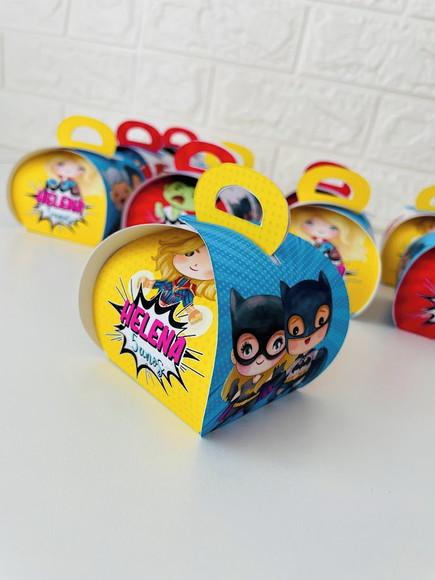 Porta Bombom / Mini Brownie Herois
