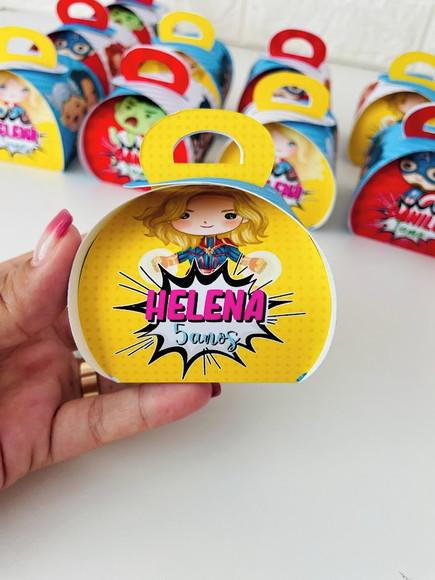 Porta Bombom / Mini Brownie Herois