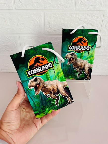 Sacolinha Dinossauro - Pegue e Monte
