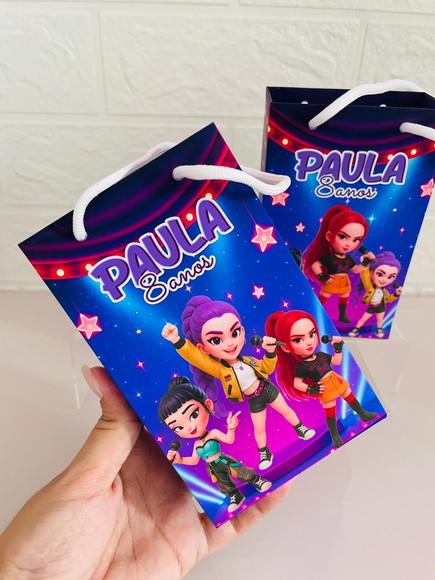 Sacolinha Guerreiras do Kpop - Pegue e Monte