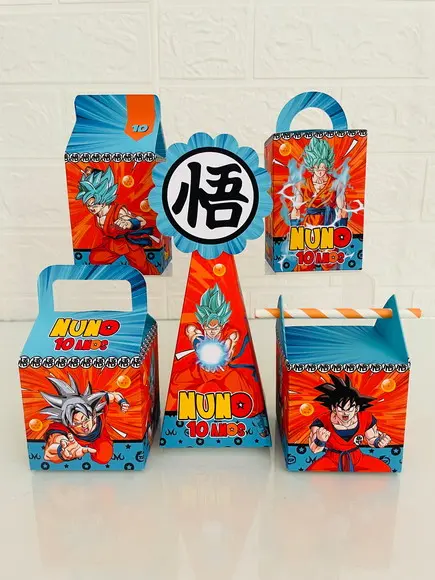 20 Caixas Dragon Ball - Pegue e Monte